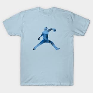 Baseball Player - Blue T-Shirt